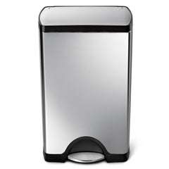 38 litre, rectangular pedal bin