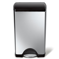 38 litre, rectangular pedal bin